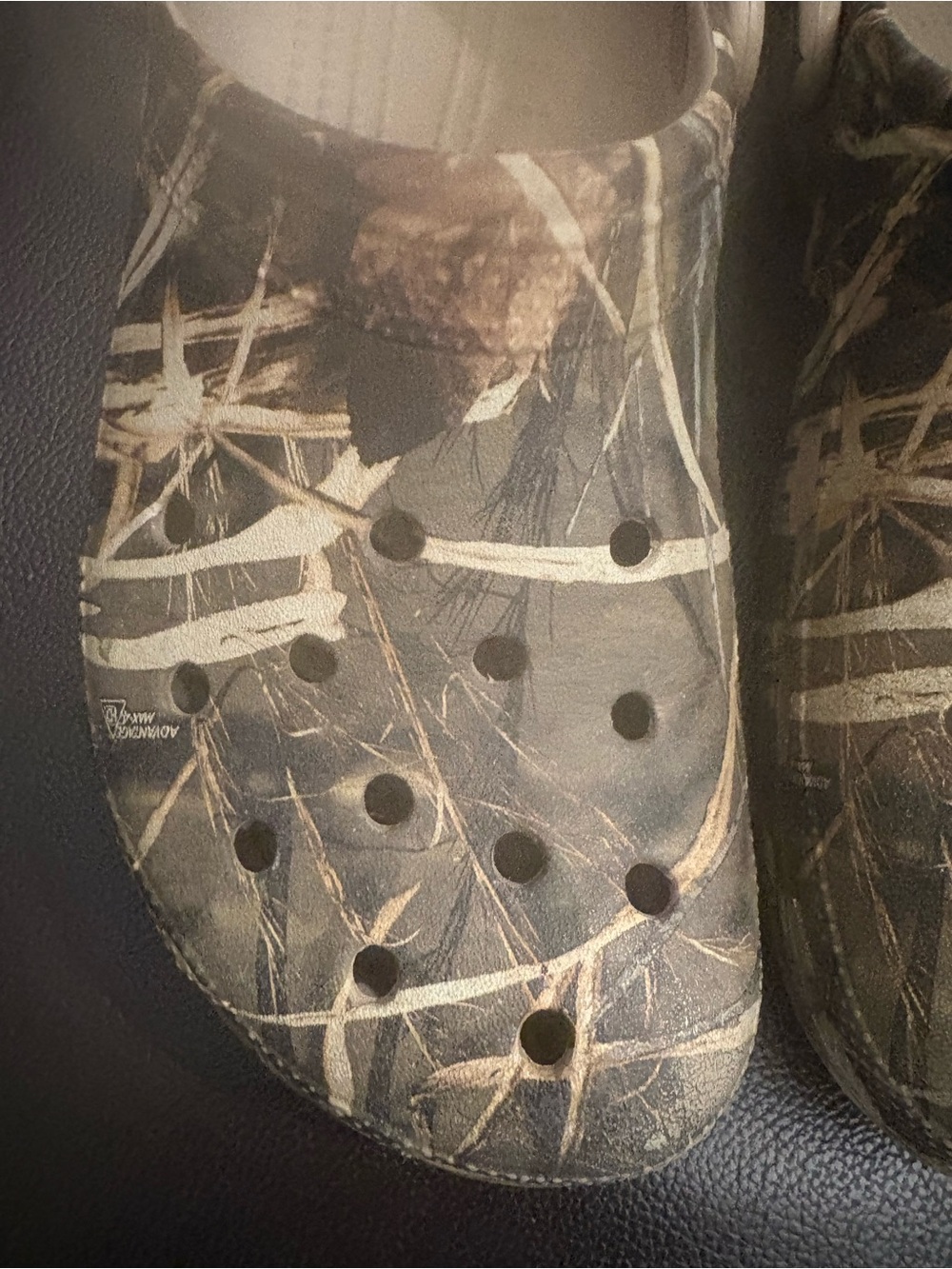 Men's Camo Slip-On Crocs -camouflage size 10 to 12